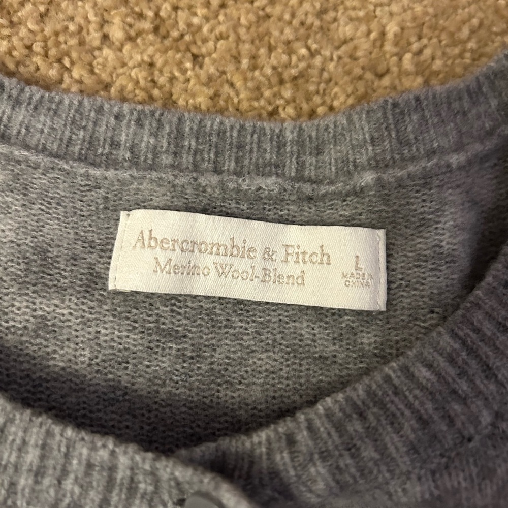 abercrombie wool cardigan - Picture 2 of 2